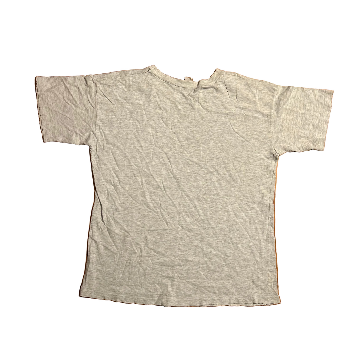 80/90's Great Smoky Mountains Animals Nature Grey Distressed Tshirt - Large - 22.5" x 28.5"