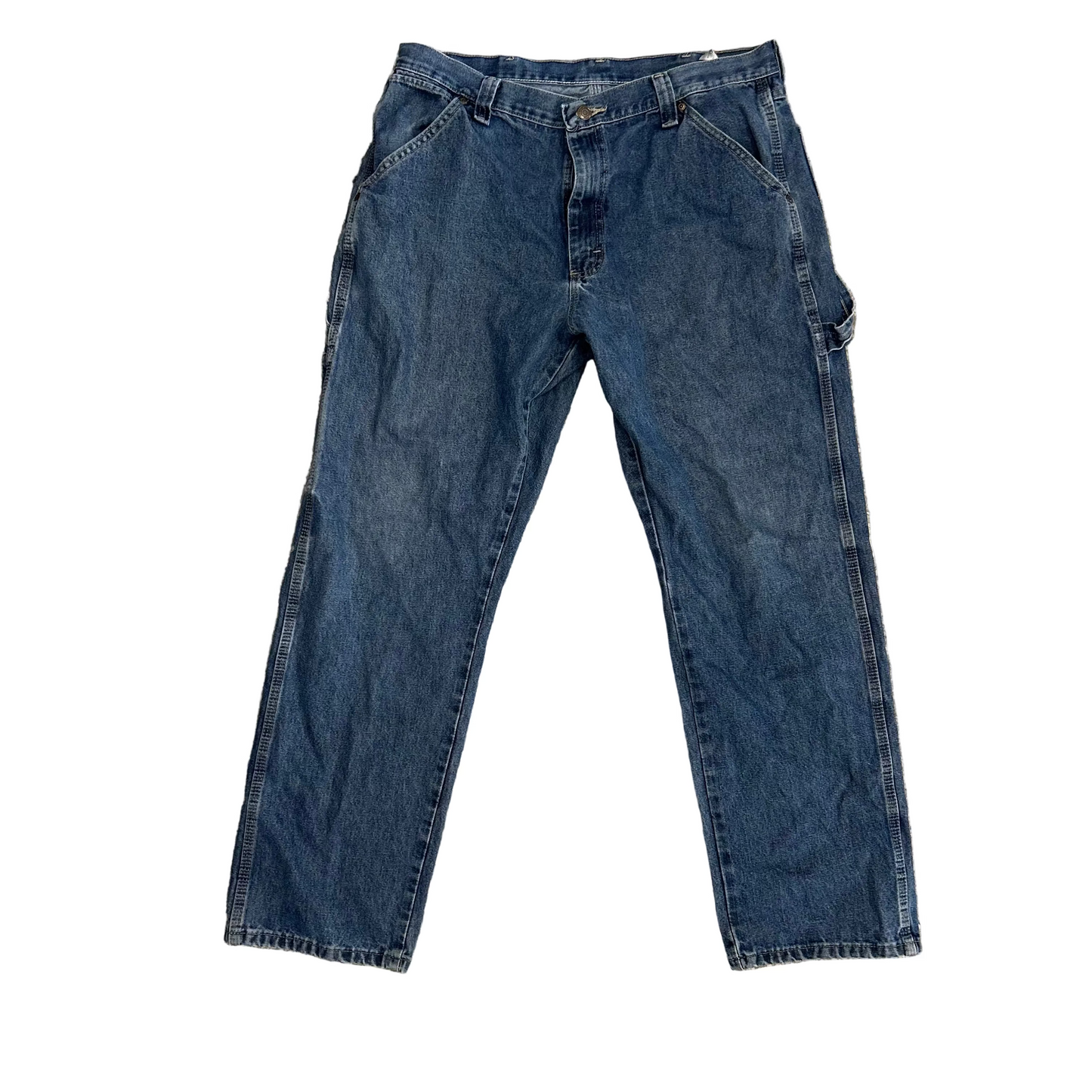 Wrangler Carpenter Blue Jean Denim Pants - 35" x 31"