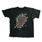 2005 The Rolling Stones A Bigger Bang Black Band Music Tour Tshirt - Medium - 21.5" x 27"o