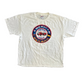 90’s Hanes Heavyweight American German Firefighter Friendship White Tshirt - XLarge - 24" x 28.5"