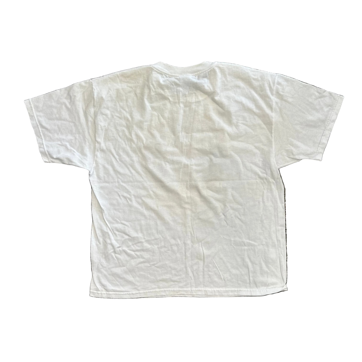 90’s Hanes Heavyweight American German Firefighter Friendship White Tshirt - XLarge - 24" x 28.5"