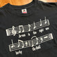 90’s FOTL Uh Huh Jesus Black Gospel Music Tshirt - Large - 22" x 28.5"