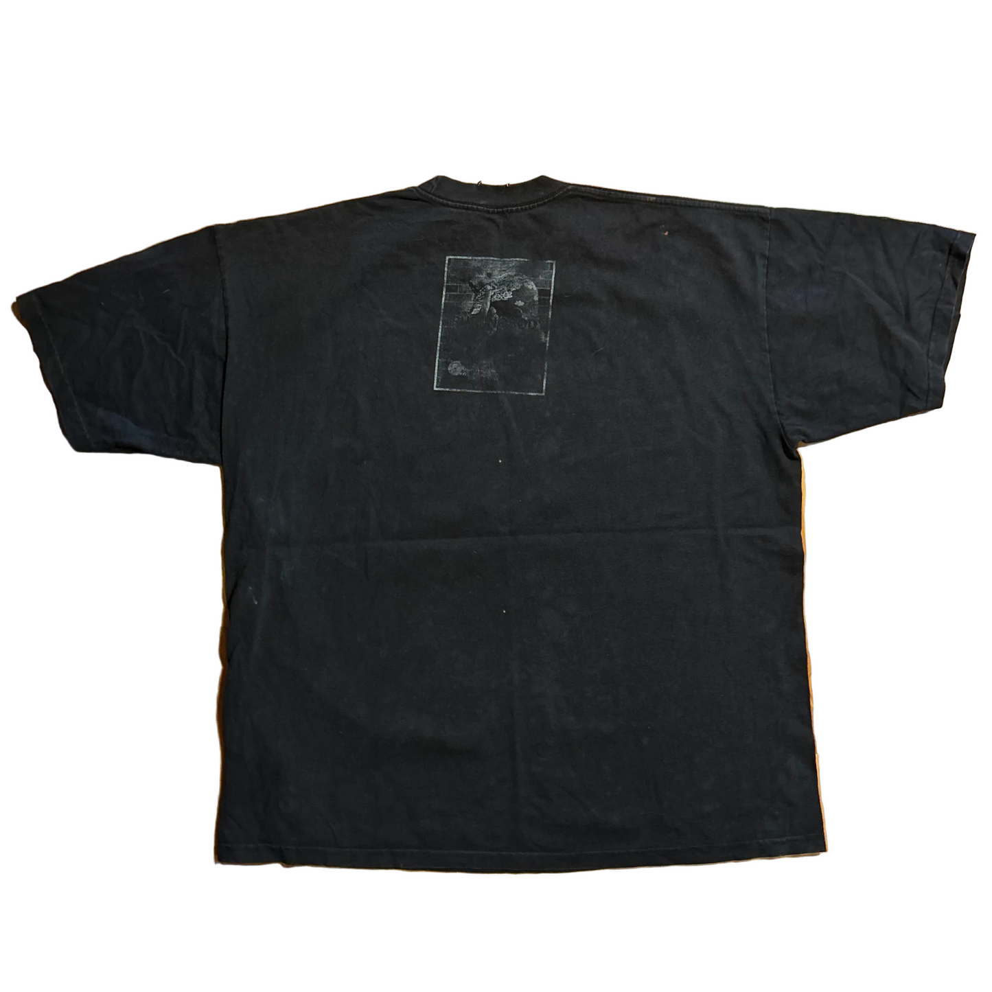 00's Pro Club Tupac Trust Nobody Black Tshirt - XLarge - 27" x 32.5"