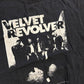 00’s Velvet Revolver 2004 Black Music Band Tshirt - Small - 19" x 26"
