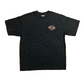 Yazbek Harley Davidson Motorcycles Black Embroidered Mexico Tshirt - Large - 22" x 28.5"