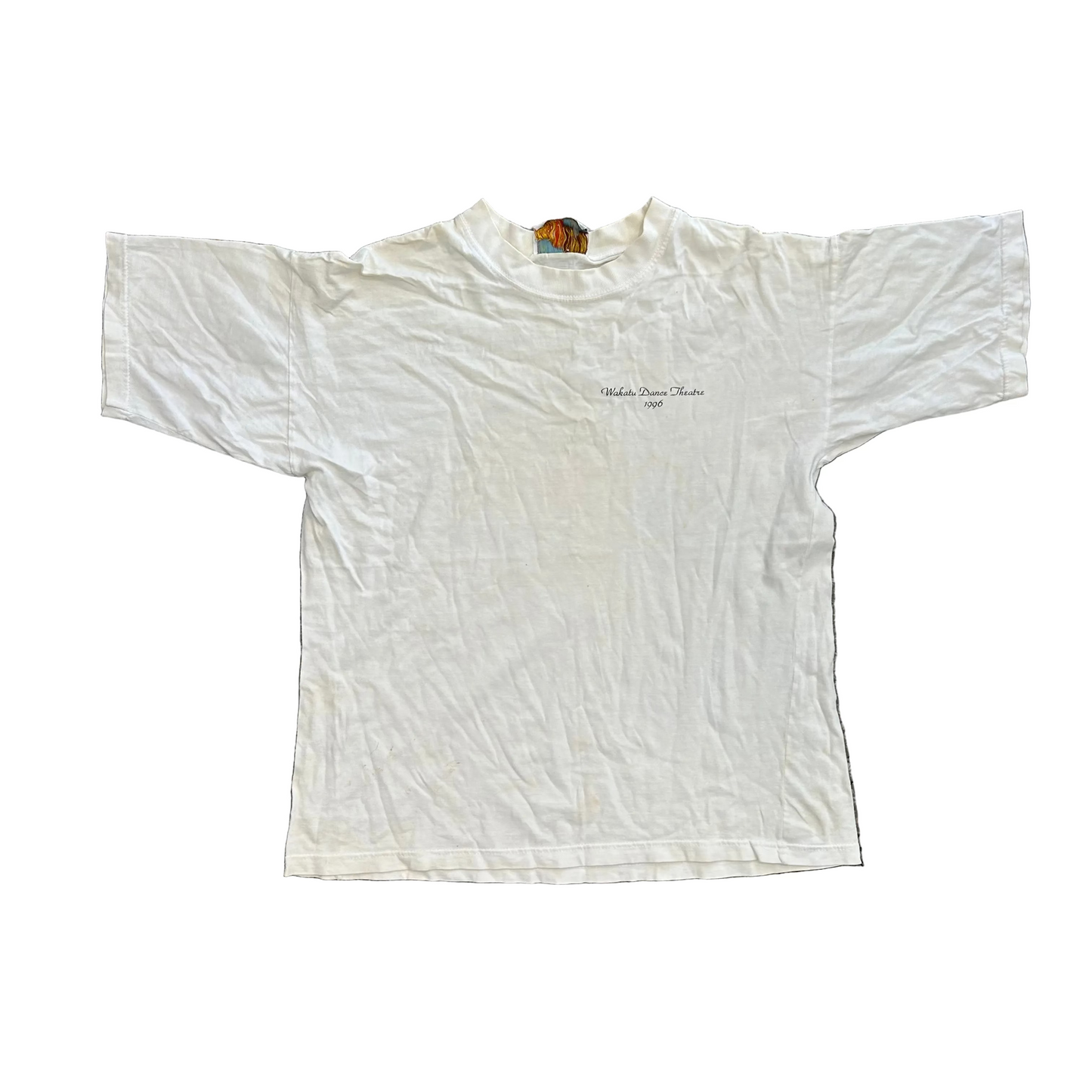 90’s Alice in Wonderland Bugs Bunny White Tshirt - Medium - 21" x 25"