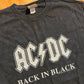 00’s Aces & Eights AC/DC Back in Black 2005 Music Band Rock Longsleeve Shirt - Medium - 21" x 29"