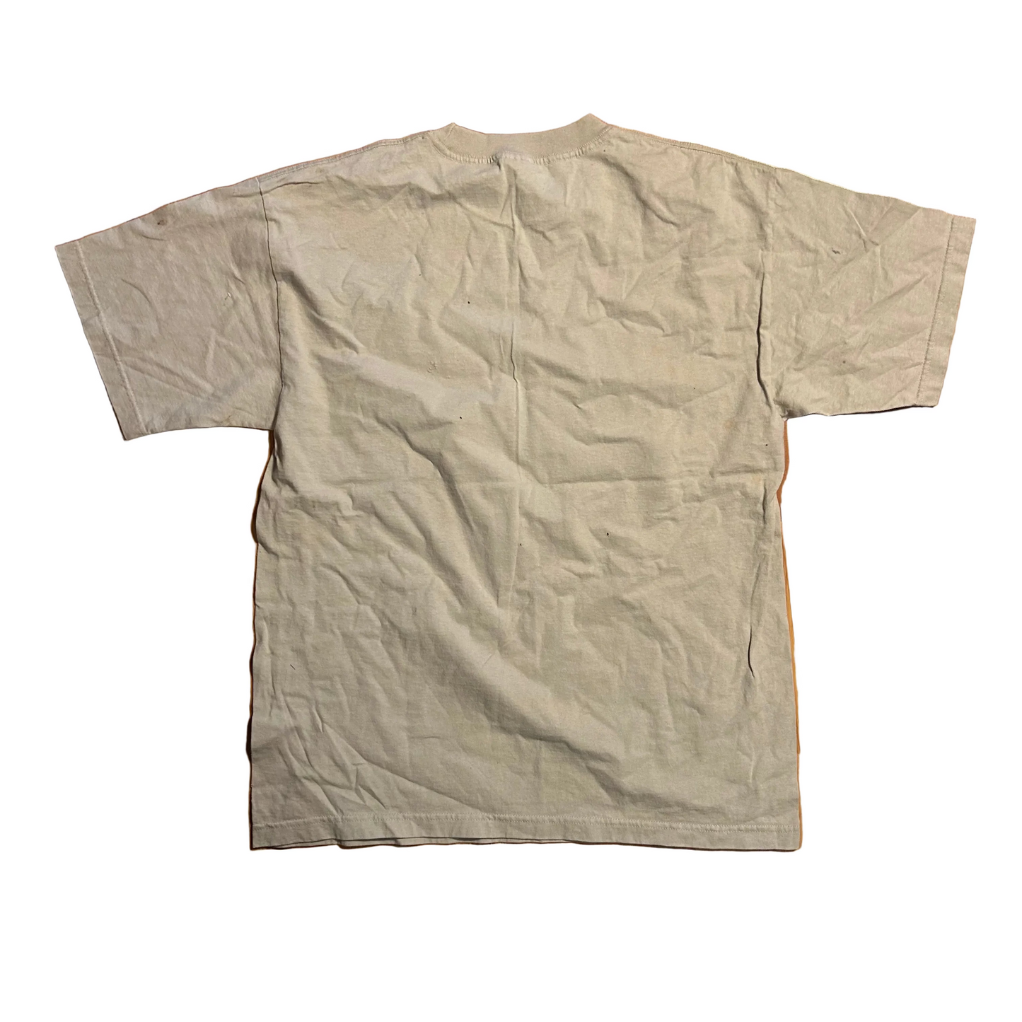 90's Murina Elvis Presley Love Me Tender Movie Music Tan Tshirt - Large - 22" x 30"