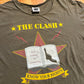 00’s The Clash Know Your Worth 1982 Combat Rock Green Band Music Tshirt - XLarge - 24" x 27"