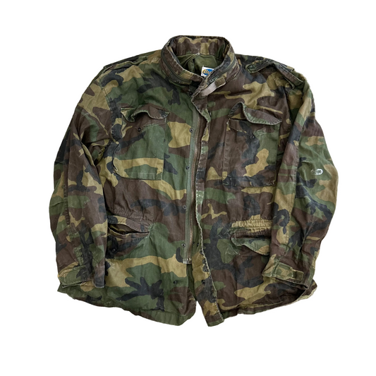 Blue Ox Wear Camouflage Zip Up Jacket - XLarge - 25" x 27"