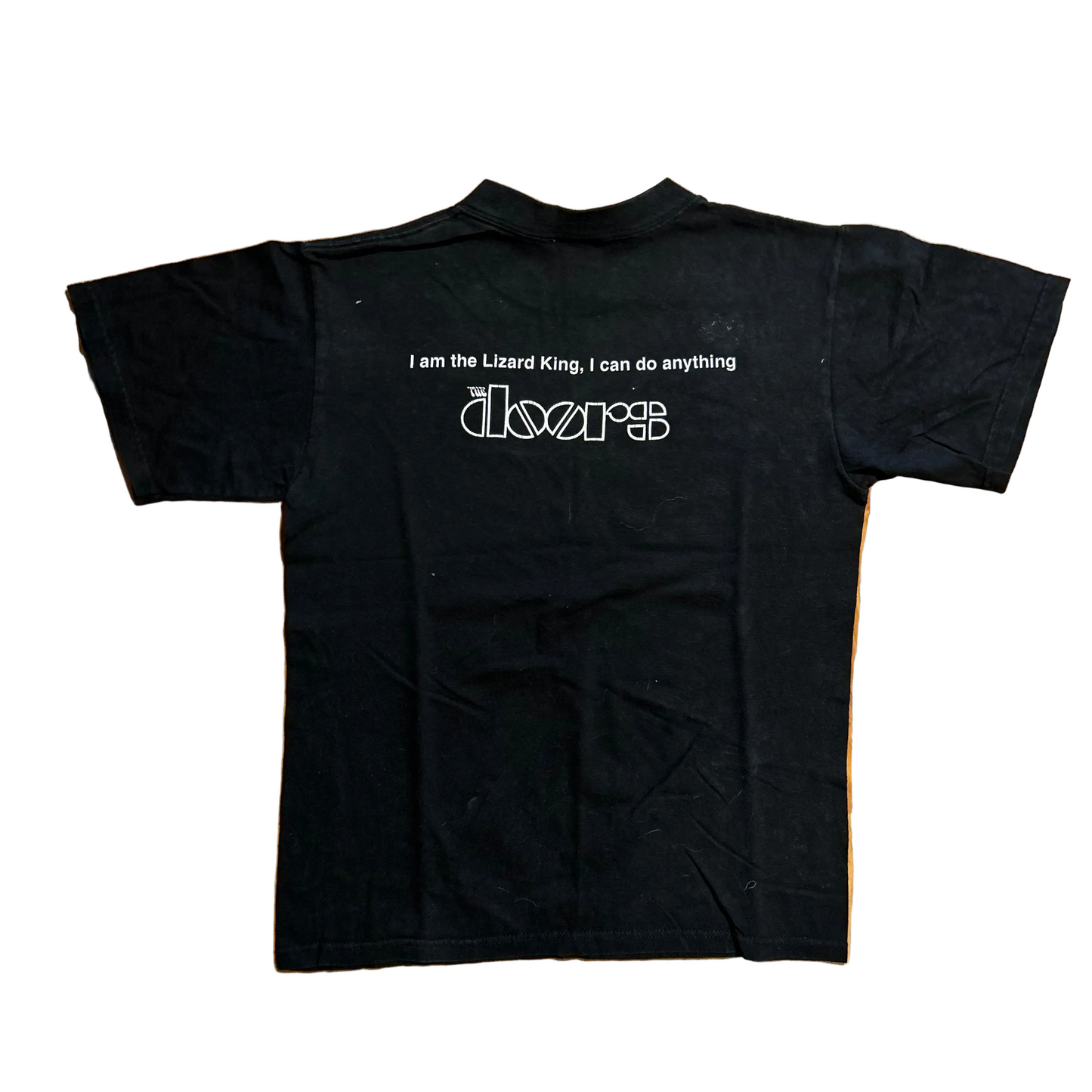 Anvil Winterland Lizard King The Doors Black Music Band Tshirt - Small - 18" x 23.5"