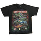 Grave Digger Monster Jam Trucks Black Tshirt - XSmall - 16.5" x 21.5"