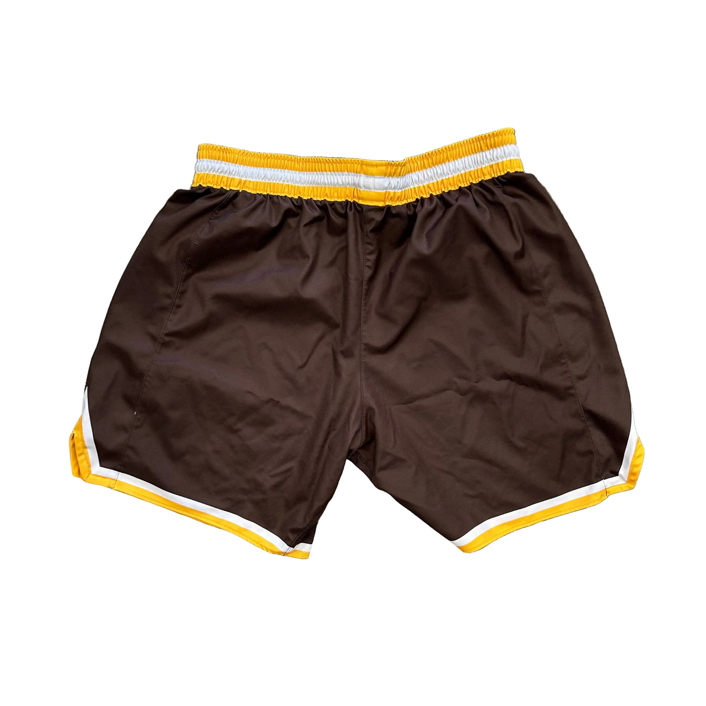 Nike Brown Valparaiso Athletic Shorts - Large - 31" x 7.5"