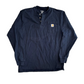 Carhartt Carphartt Black Quarter Button Up Pocket Tshirt - Medium - 21" x 29"