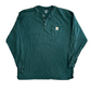 Carhartt Carphartt Quarter Button Up Green Longsleeve - XLarge - 25" x 32"