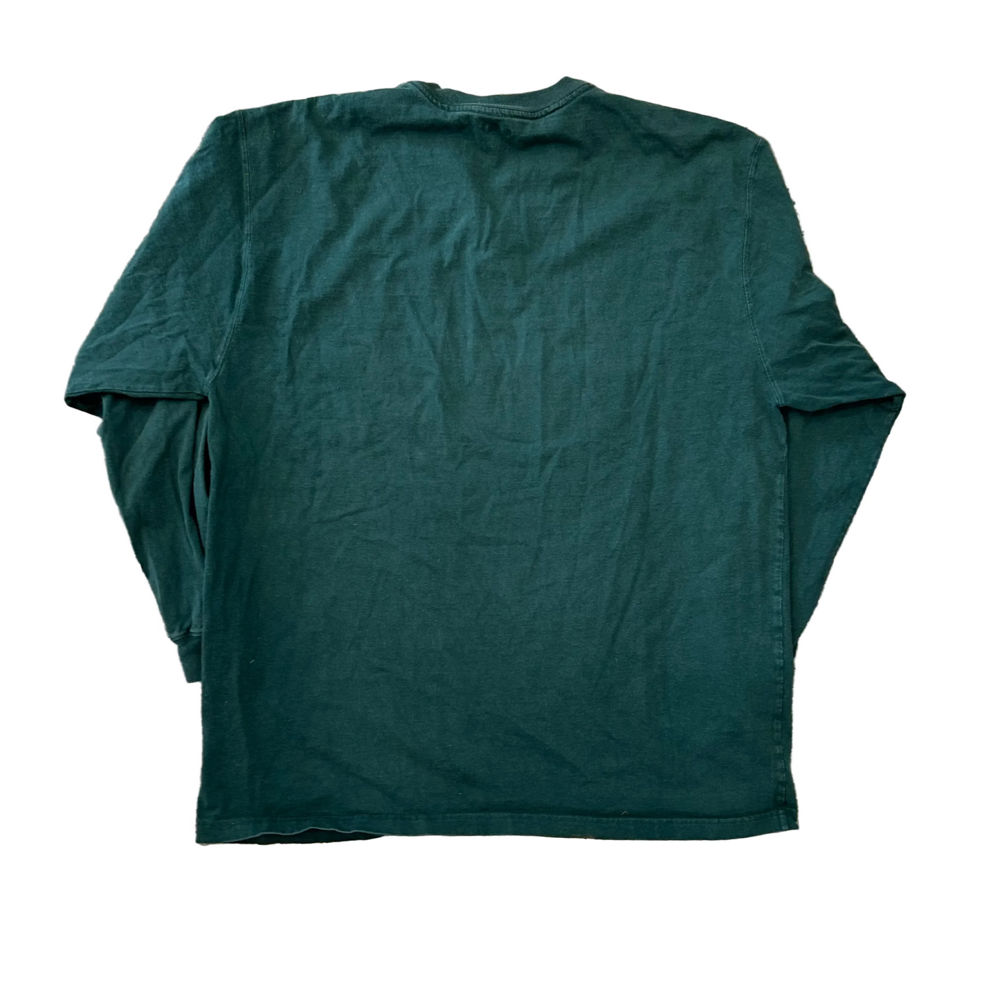 Carhartt Carphartt Quarter Button Up Green Longsleeve - XLarge - 25" x 32"