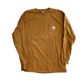 Carhartt Carphartt Brown Pocket Longsleeve Shirt - Medium - 21" x 29"
