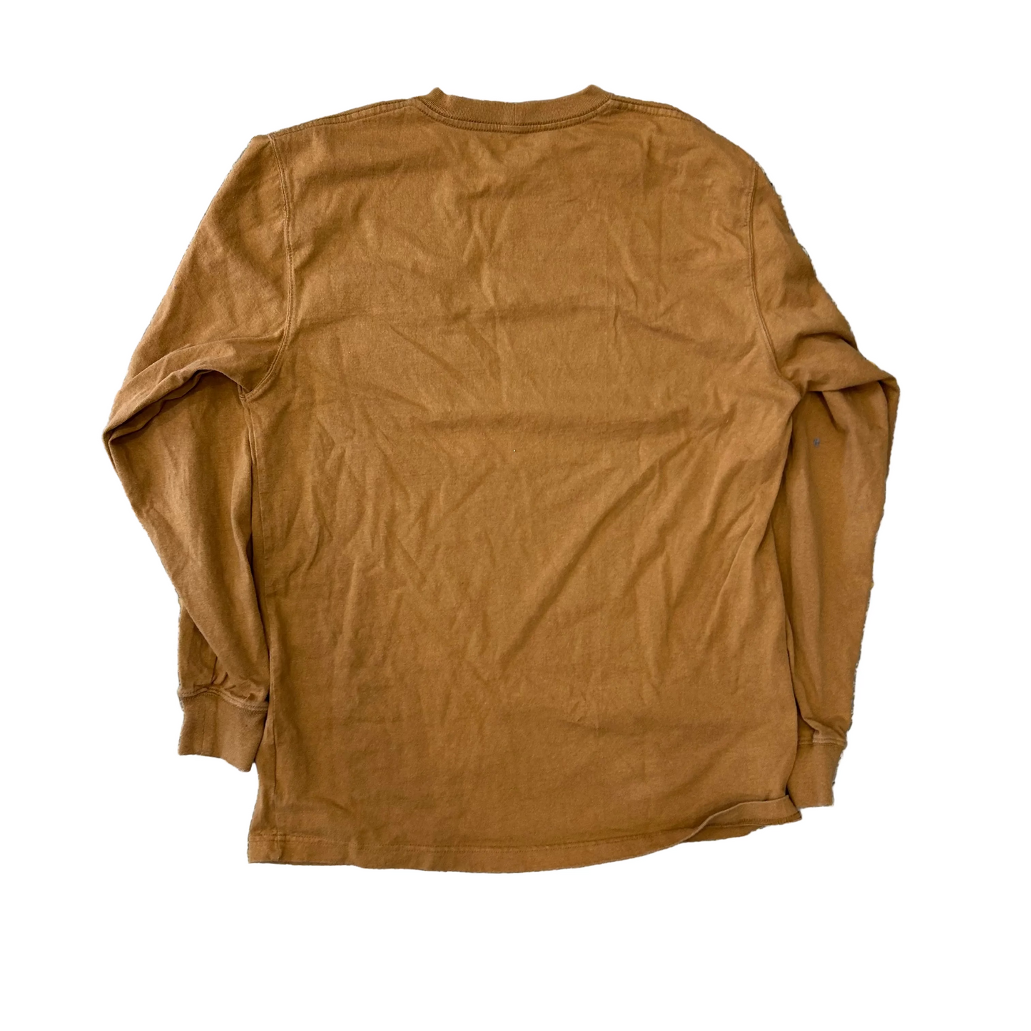 Carhartt Carphartt Brown Pocket Longsleeve Shirt - Medium - 21" x 29"