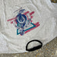 90’s Music in the Parks Grey Double Sleeved Tshirt - Medium - 21" x 33"