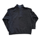 Tiger Woods Collection Grey Navy Quarterzip Sweatshirt - XLarge - 24" x 26"