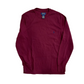 Polo Ralph Lauren Maroon Red Thermal Longsleeve Shirt - Small - 18.5" x 27"