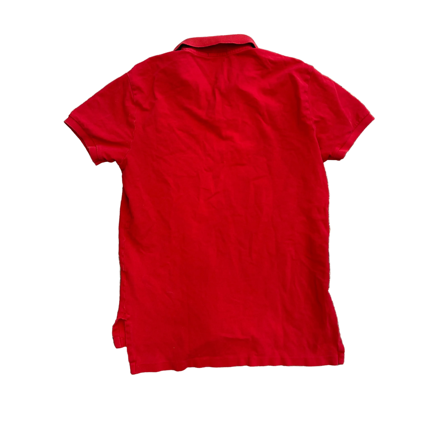 Polo RalPH Lauren Red Cotton Polo Shirt - XSmall - 17.5" x 26"