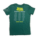 Brian Wilson Pet Sounds 50th Anniversary Green Tshirt - Small - 19" x 27"