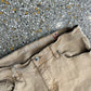 Devil Dog Sanforized Shrunk Slim Straight Brown Denim Pants - 34" x 29"