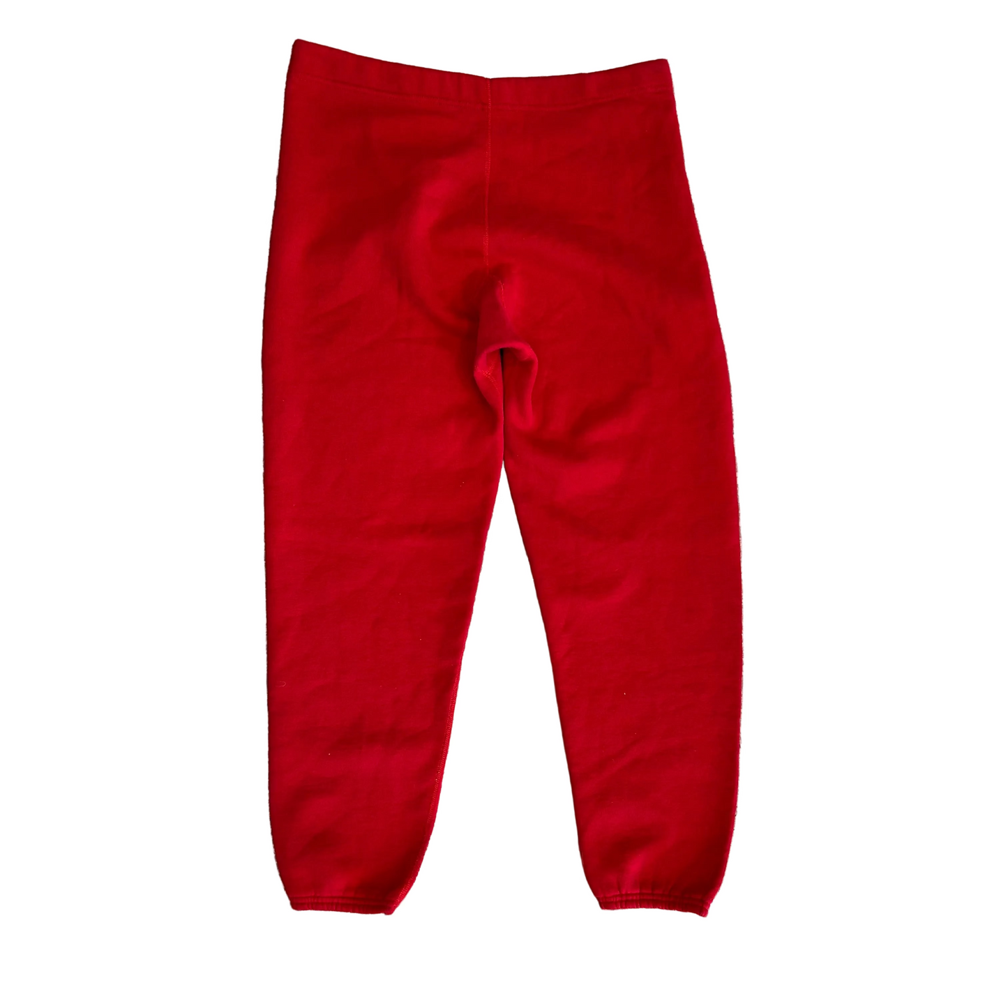 80’s Discus Red Jogger Sweatpants - 36" x 28.5"