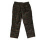 Bills Khakis Brown Plaid Corduroy Pants - 34" x 29.5"