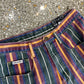 Not Guilty MiUSA Multicolor Striped Jorts Shorts - 32" x 8"