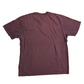 Carphartt Maroon Pocket Carhartt Quarter Button Up Tshirt - Large - 23" x 30"
