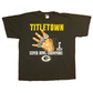 Gildan Green Bay Packers Titletown Cotton Super Bowl Champions NFL Football Green Tshirt - Large - 23" x 29"