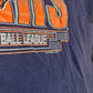 90's Logo Athletic 1993 Chicago Bears Cotton NFL Football Navy Blue Distressed Tshirt - XLarge - 24" x 31"