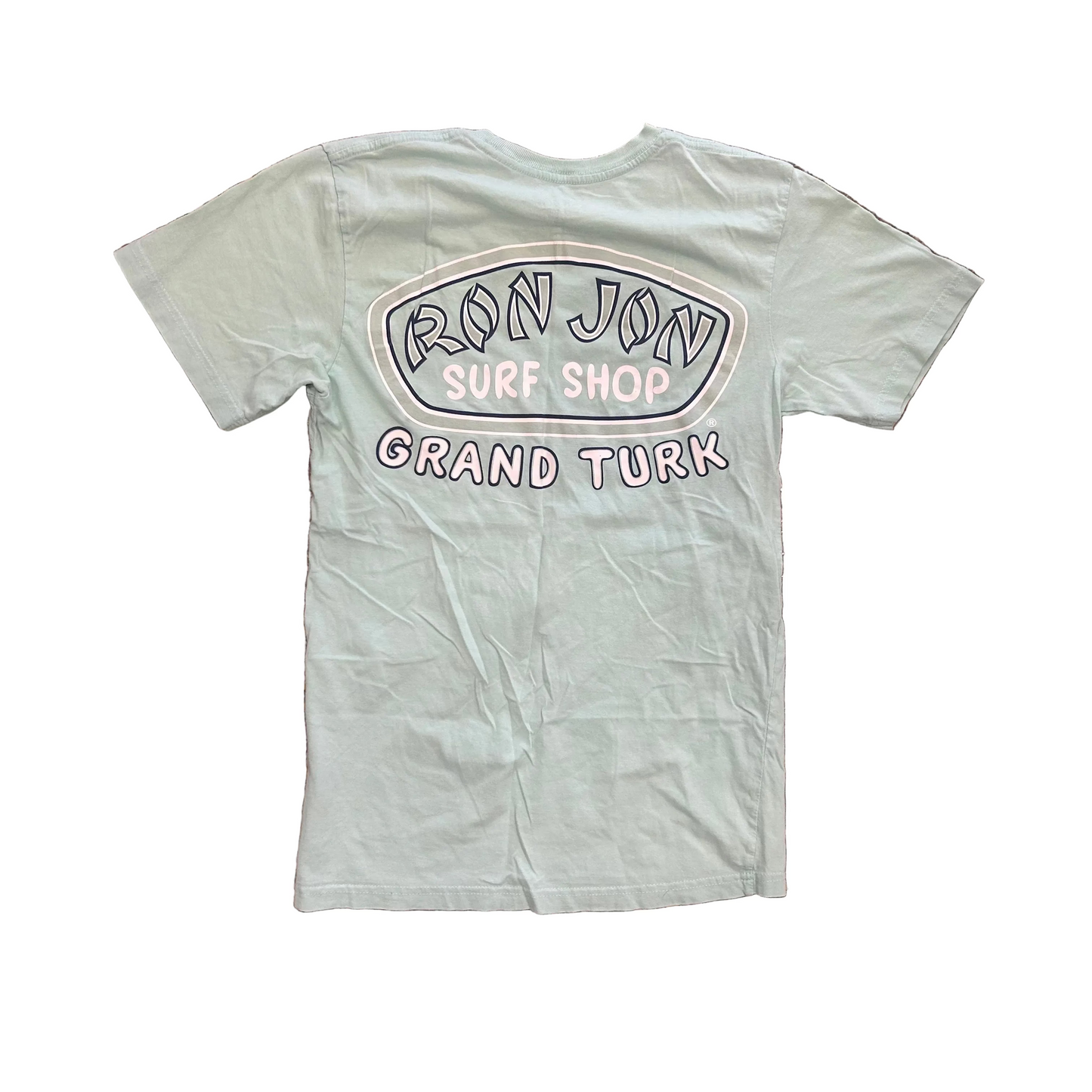 Ron Jon Surf Shop Grand Turk Teal Tshirt - XSmall - 17" x 26"