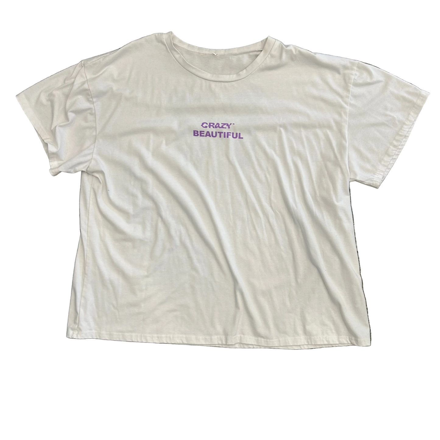 Crazy Beautiful Purple Butterfly Tshirt - XLarge - 26" x 28"