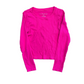 Eye Candy Pink Thermal Longsleeve Shirt - XSmall - 13" x 18"