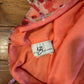 IZ Byer California Orange Pink Dress - Tagged 13 - 16" x 38"