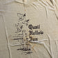 80's Sportswear Quail Hollow Inn Ohio Paper Thin White Tshirt - Medium - 20" x 28.5"