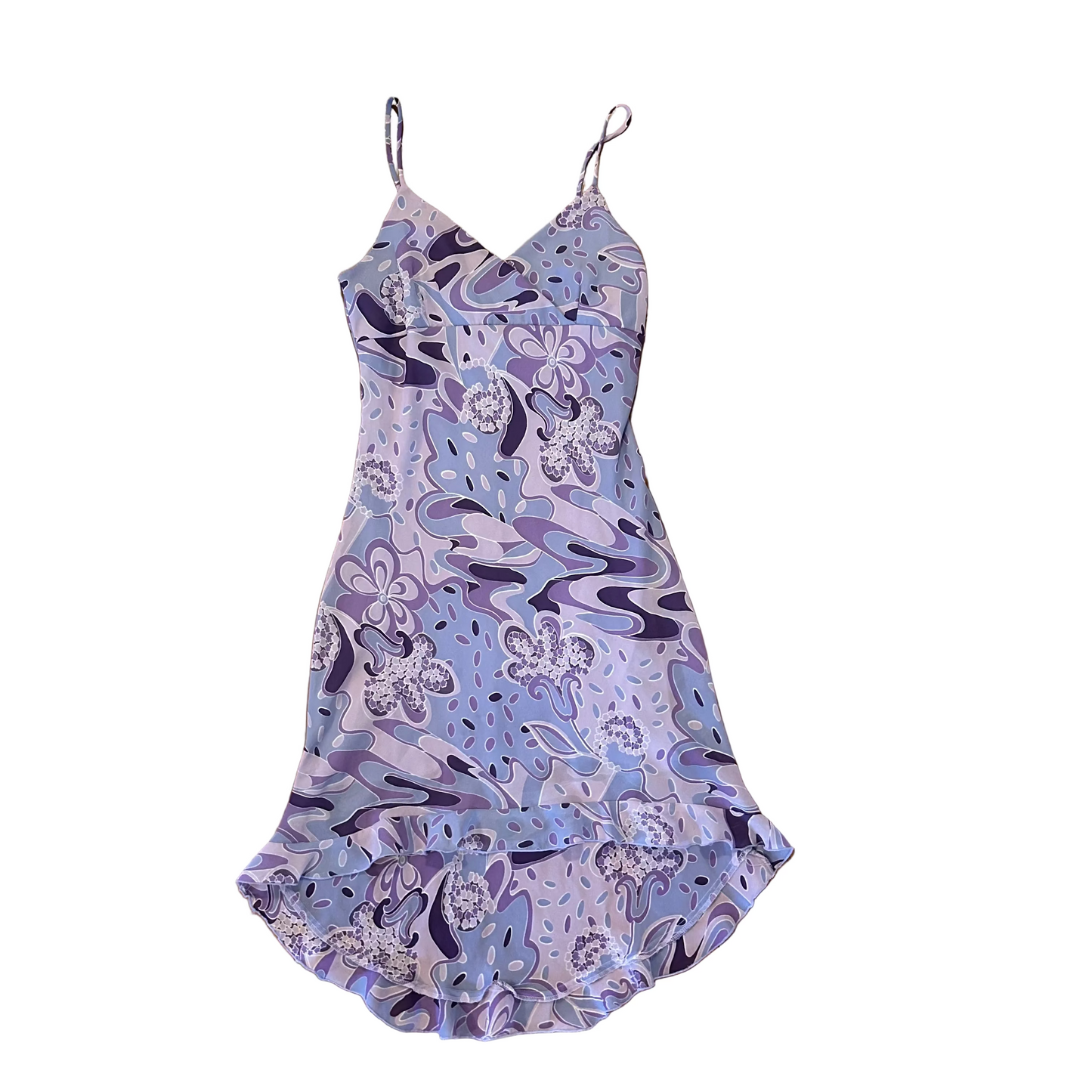 90's Junior Collections Purple Dress - Tagged Large - 16.5" x 37"