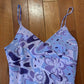 90's Junior Collections Purple Dress - Tagged Large - 16.5" x 37"