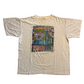 90's Cyrk Inc Kokopelli Cactus Southwestern Art White Tshirt - XLarge - 25.5" x 29.5"