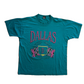 90's FOTL Best Dallas Teal Blue Tshirt - XLarge - 24" x 28"