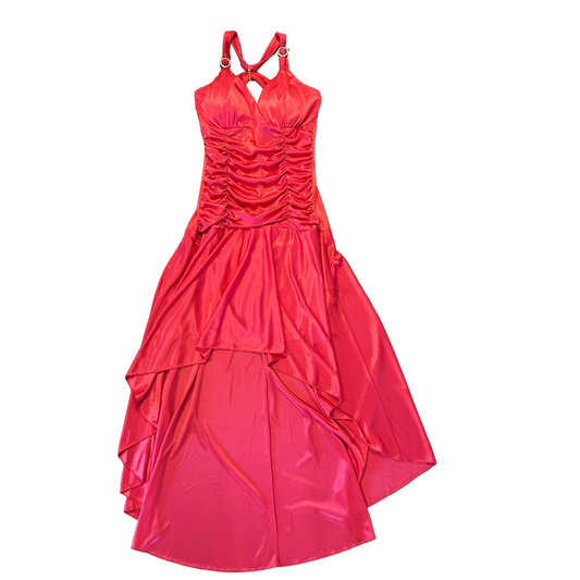 90's Deb Pink Dress - Tagged Medium - 13" x 50"
