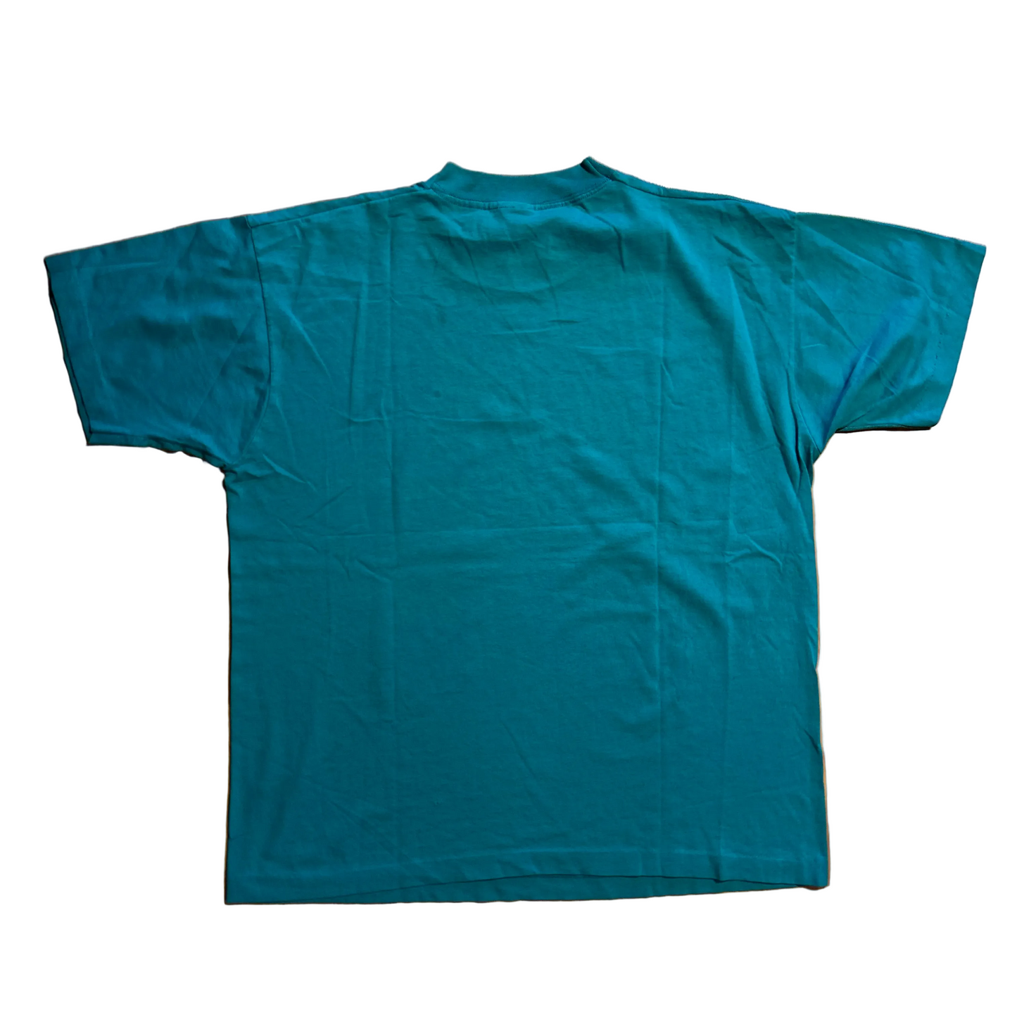 90's FOTL Best Dallas Teal Blue Tshirt - XLarge - 24" x 28"