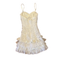 Masquerade White Dress - Tagged 11 / 12 - 15" x 28.5"