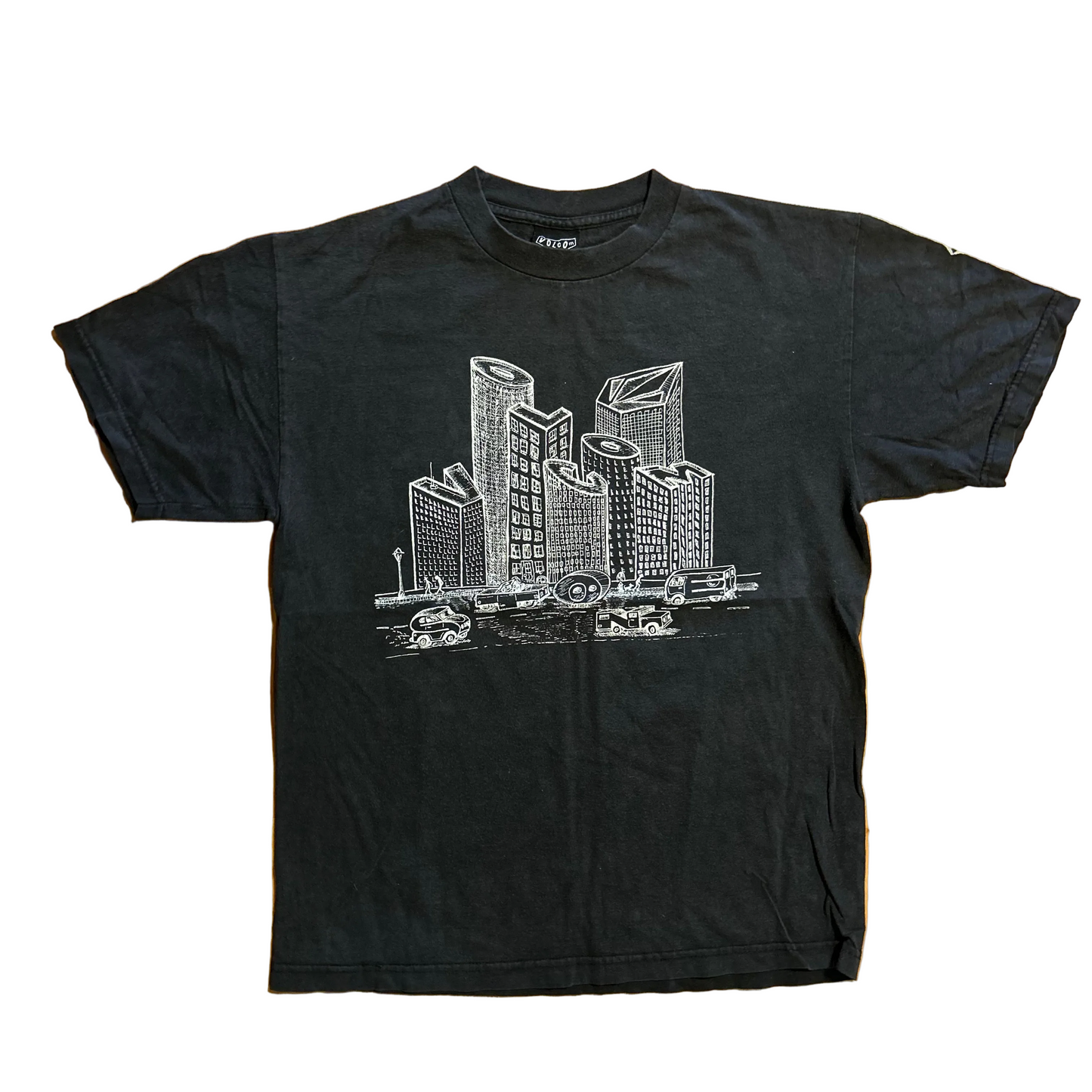 Volcom Black City Tshirt - Medium - 20" x 26.5"
