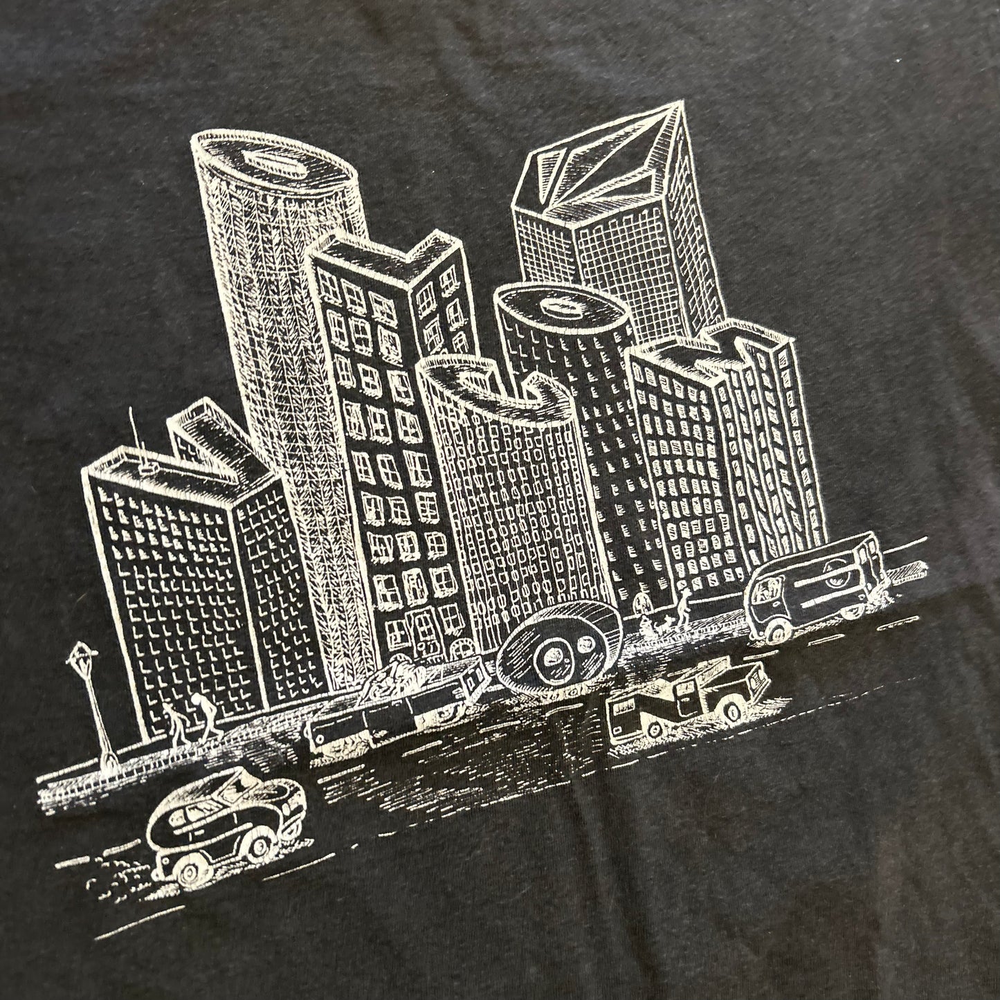 Volcom Black City Tshirt - Medium - 20" x 26.5"