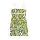 Charlotte Russe Green Floral Dress - 14.5" x 28"
