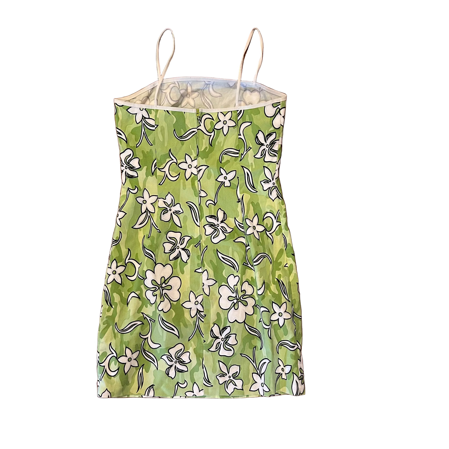 Charlotte Russe Green Floral Dress - 14.5" x 28"